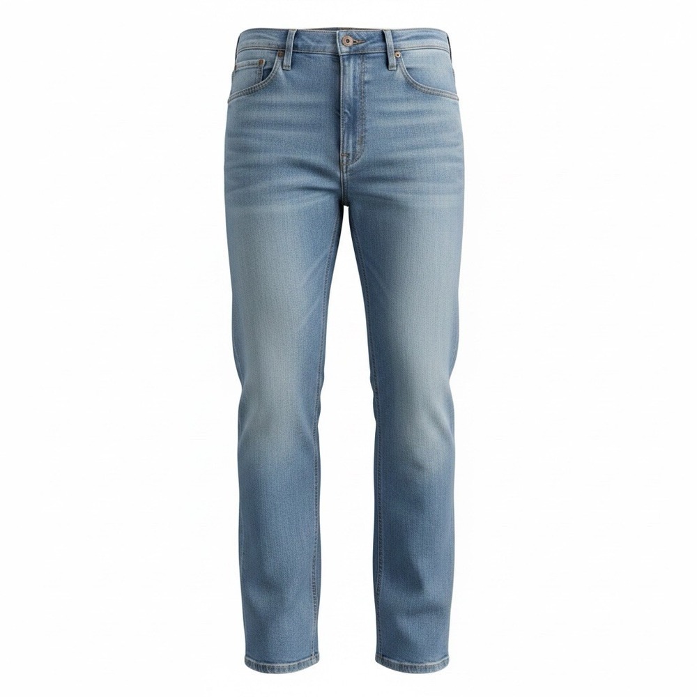 Wrangler Relaxed Bootcut Jeans Mens 36x29 Light Blue Wash Stretch 98RBWDN